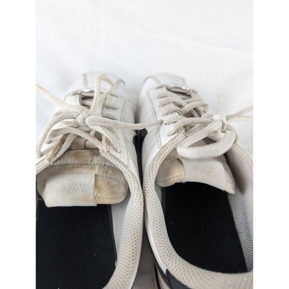 NIKE Cortez 72 904764 102 White Black Shoes Sneakers KIDS Size 7Y Women size 8.5 - Picture 3 of 7